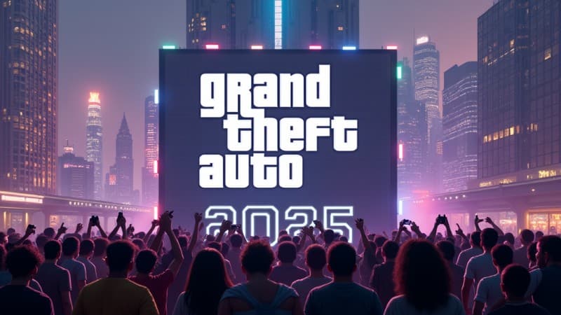 2025 is Set for a Grand Reboot of Rockstar's Iconic GTA Franchise, Concept art for illustrative purpose - Monok