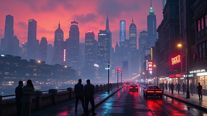 Grand Theft Auto VI Map Expansion and Detail: An Impressive Leap Forward, Concept art for illustrative purpose, tags: leaked gta - Monok