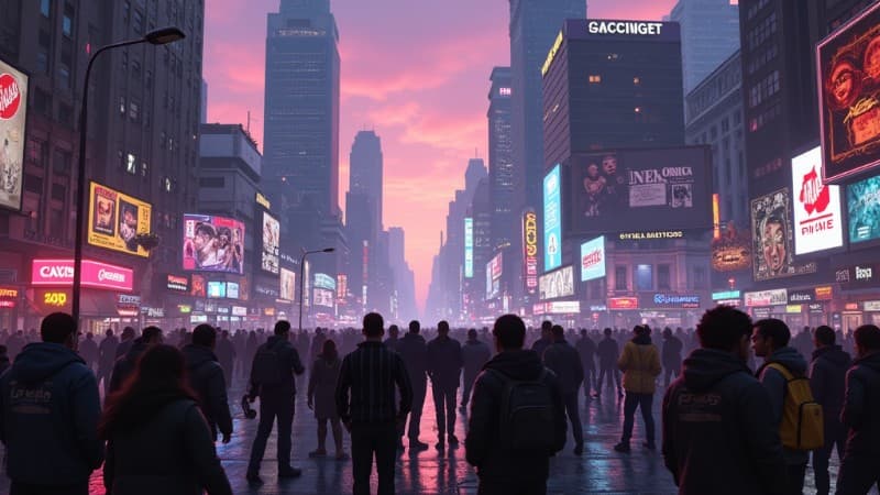 GTA 6: How GTA Online 2 Will Dominate the Gaming Industry, Concept art for illustrative purpose - Monok